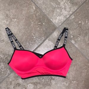 Victoria’s Secret PINK bralette. Hot pink. SM EUC